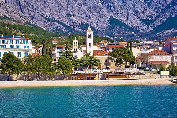 Cheap apartments Baška Voda
