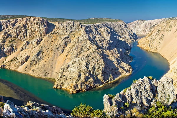 Zrmanja canyon, Croatia