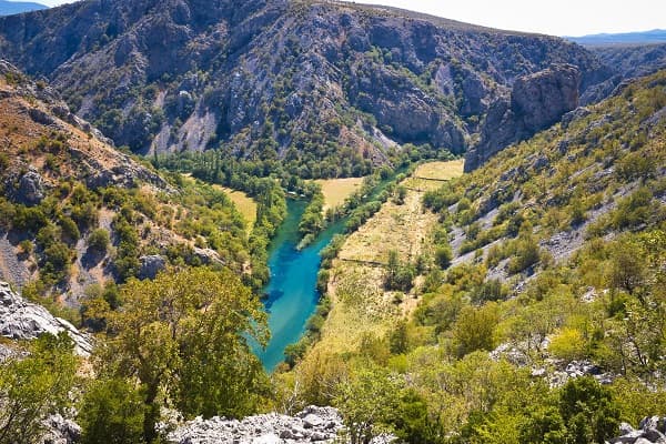 Zrmanja canyon, Croatia