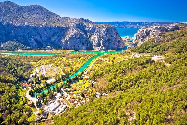 Cetina river canyon, Croatia