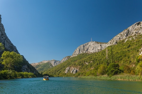 Cetina river canyon, Croatia