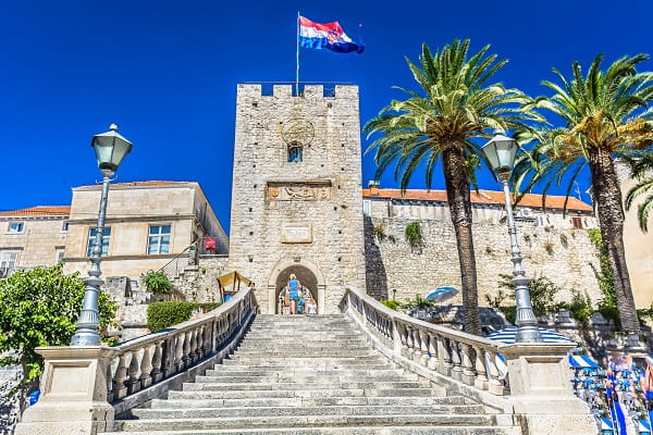 Old Town Korcula, Croatia