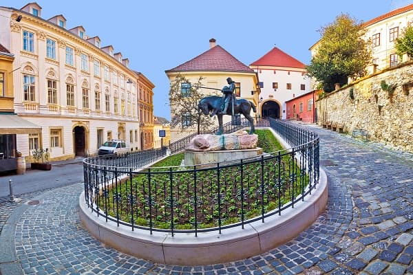 The Upper Town of Zagreb, Croatia